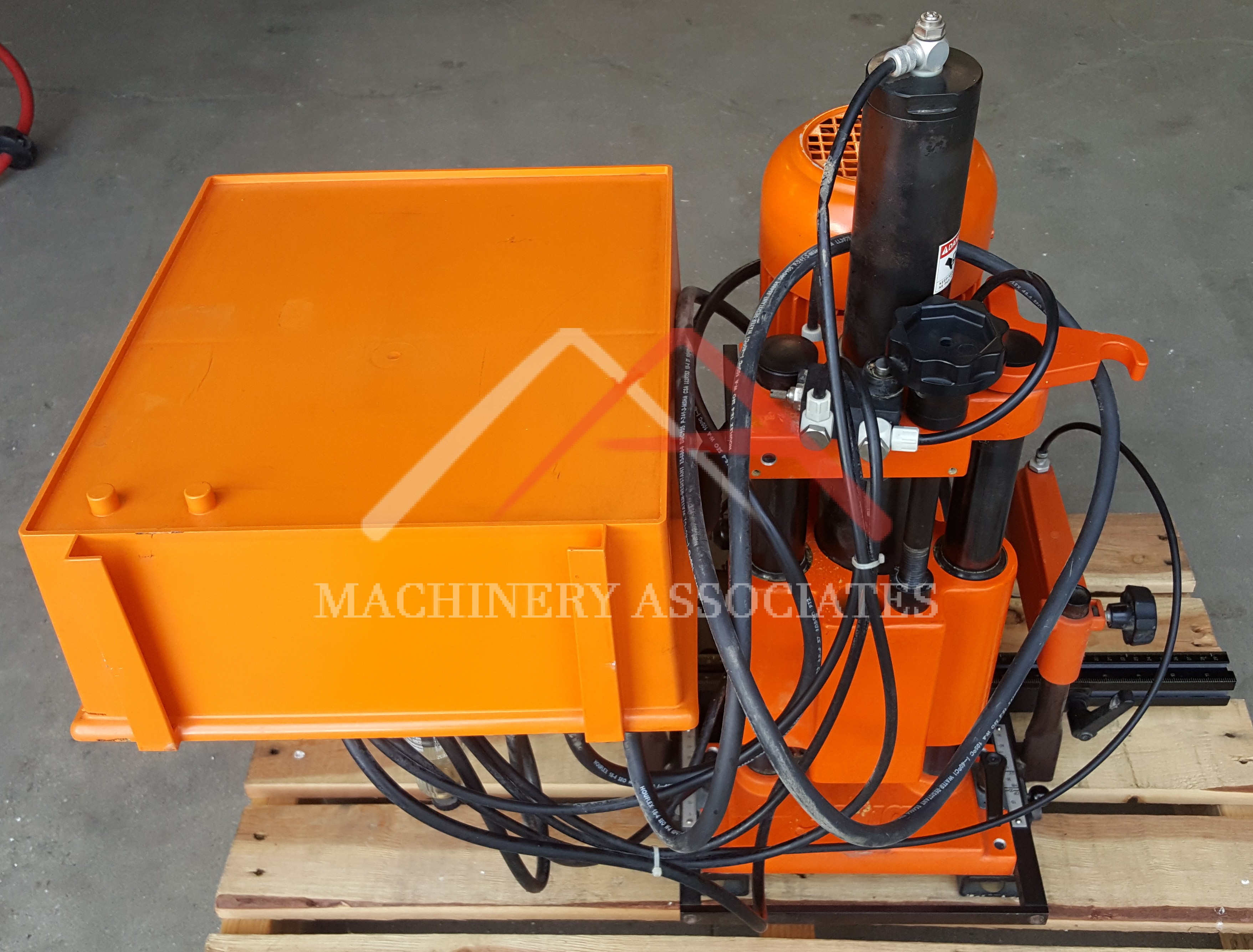 Blum Hinge Boring Machine, Minipress Pneumatic, Euro HD, 1997, 1HP