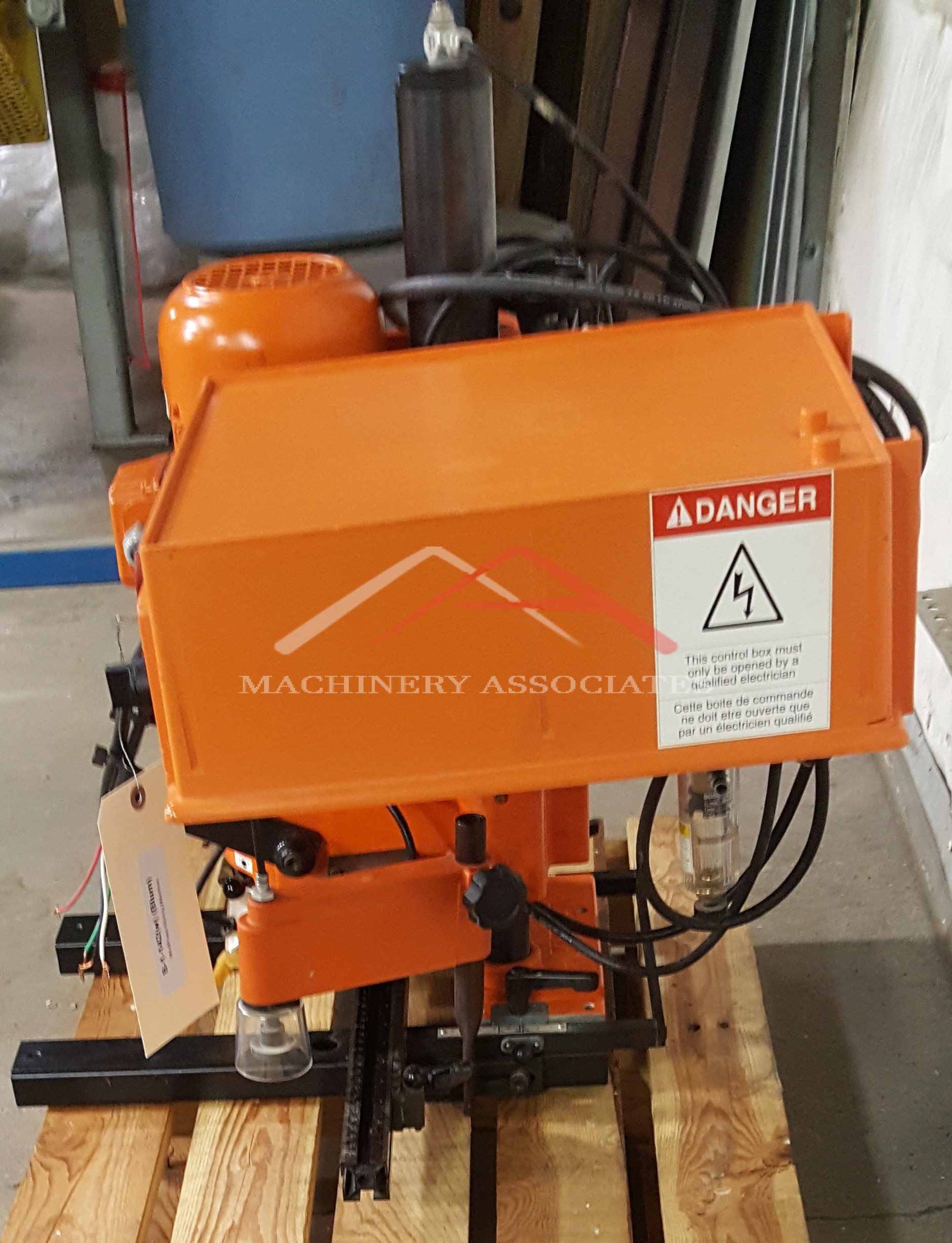 Blum Hinge Boring Machine, Minipress Pneumatic, Euro HD, 1997, 1HP