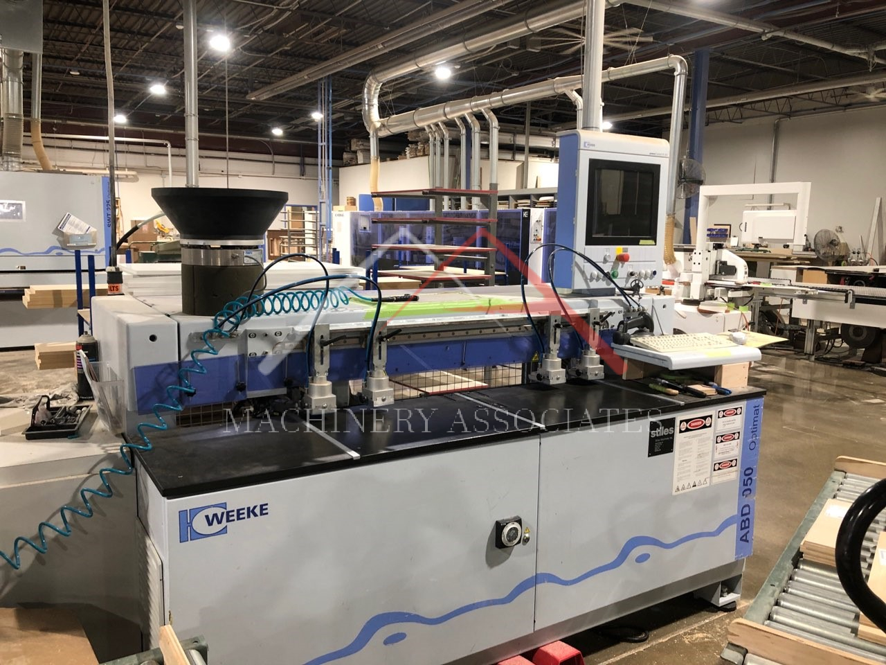 Weeke ABD 050 Bore/Glue/Dowel Insertion Machine Weeke ABD 050 Bore/Glue/Dowel Insertion Machine