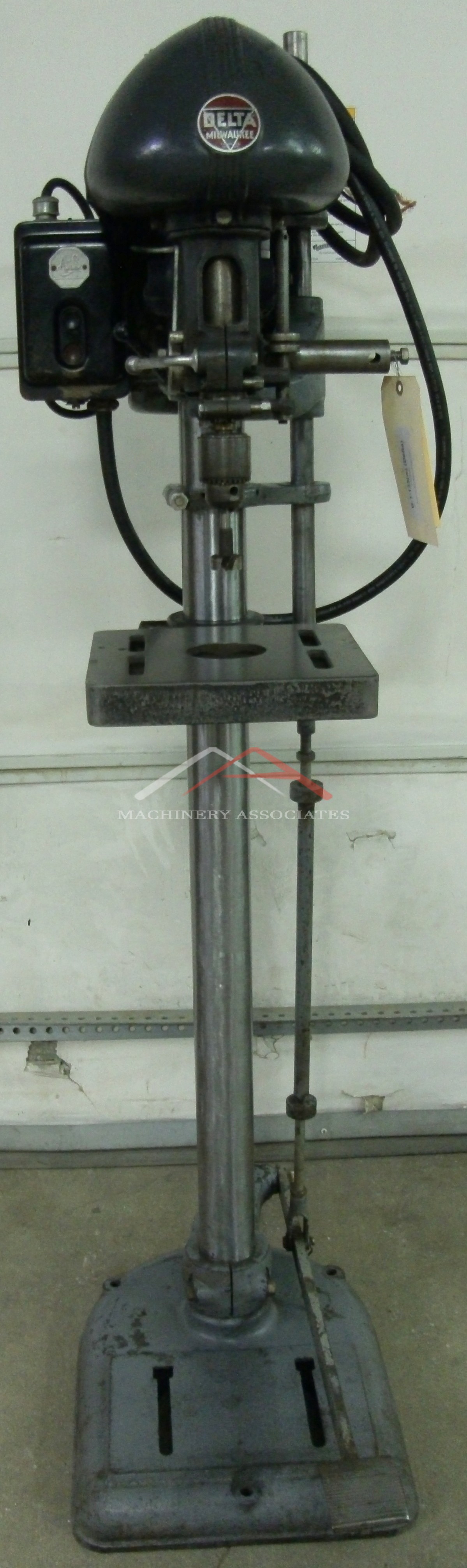 Delta DP 220 Vintage 14" Drill Press 3PH, 230V, 1/2 HP, Cleaned, Checked