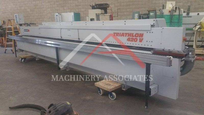 Low hour nice Holzher Triathlon 420V    Up to 30mm Edgebanding  REDUCED