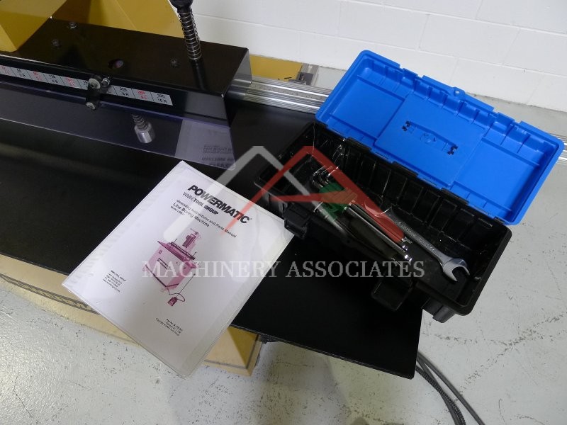 2005 POWERMATIC LBM21 LINE BORING MACHINE SINGLE PHASE 