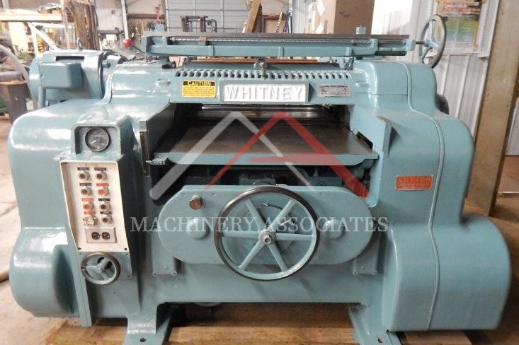 USED WHITNEY  S970  TOP AND BOTTOM PLANER