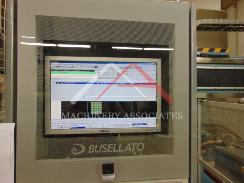 Busellato Jet 400 RT  5x12 Flat Table CNC Router w/Rake-Off and Outfeed Table