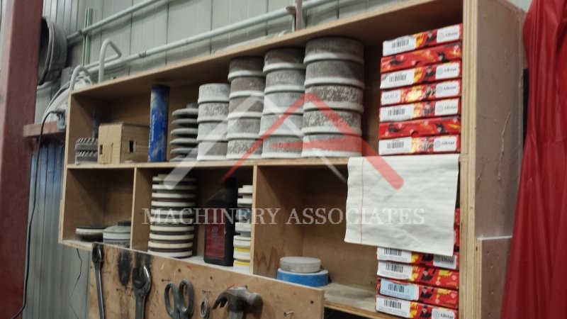 COMANDULLI OMEGA 100 INLINE POLISHING MACHINE FOR STONE