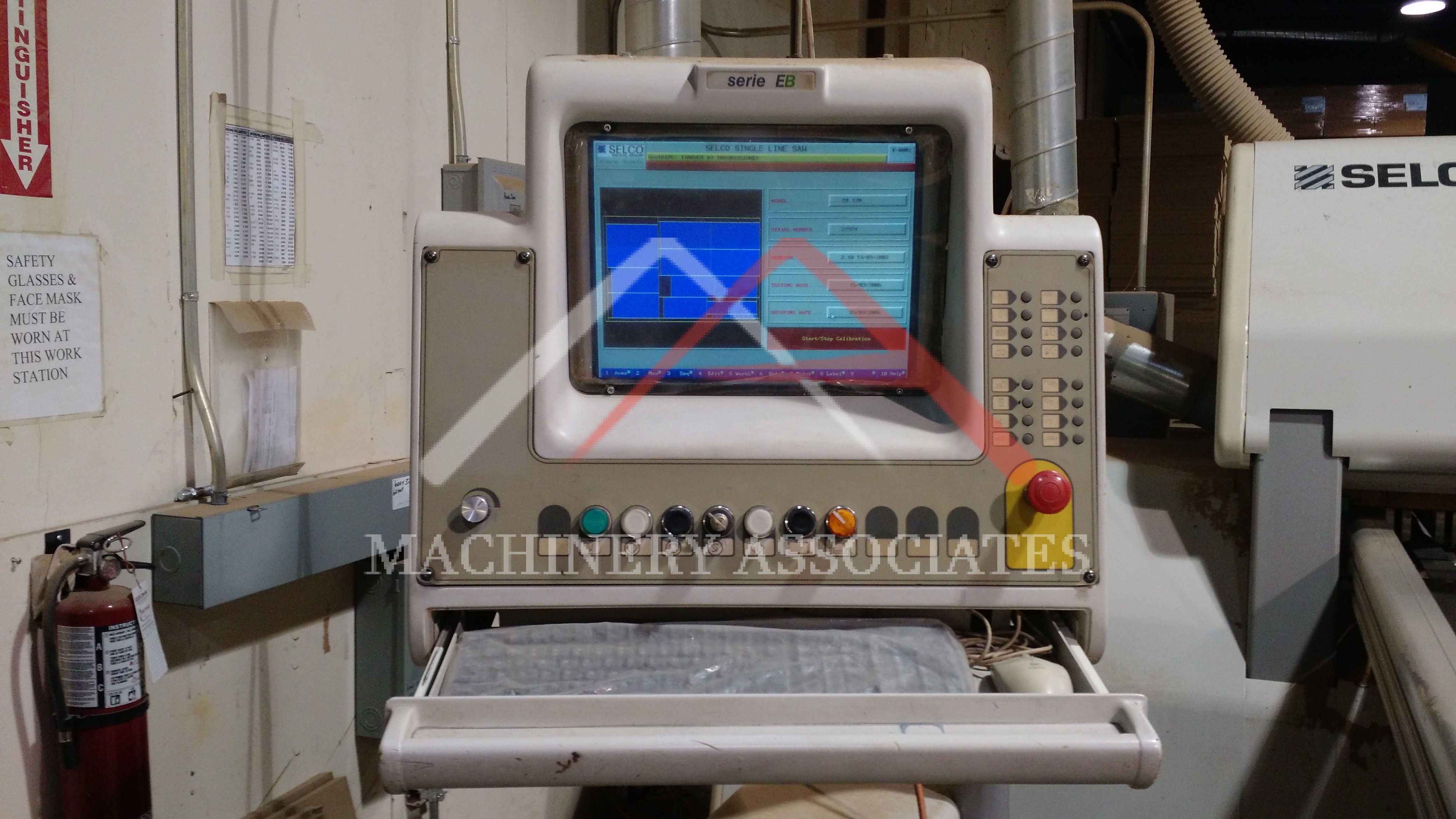 Selco EB 120L 10 Ft automatic beam saw Selco EB 120L 10 Ft automatic beam saw