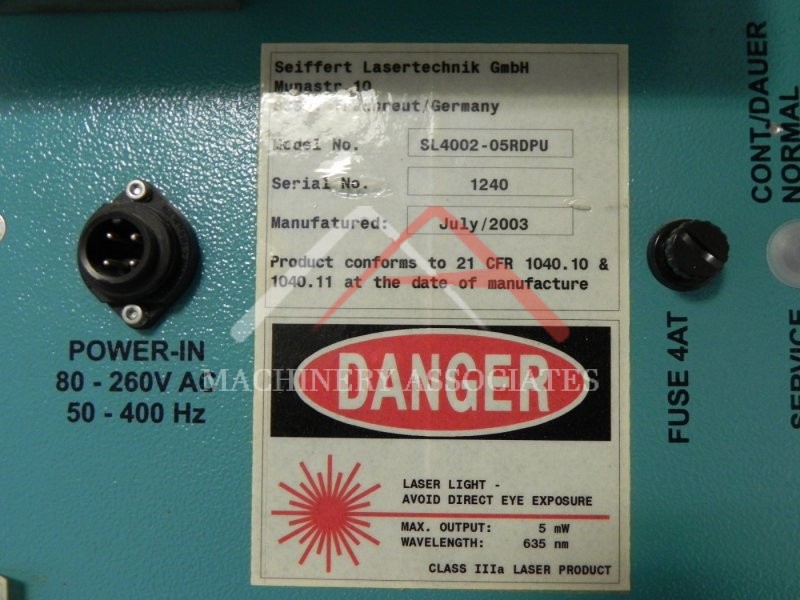 Overhead Laser System