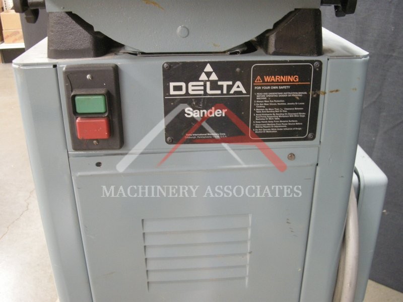 DELTA 12" DISK - 6X48" BELT SANDER