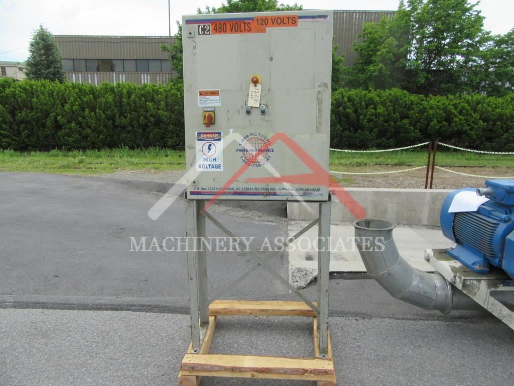 Used Vecoplan Retech VH18 60CW horizontal wood grinder