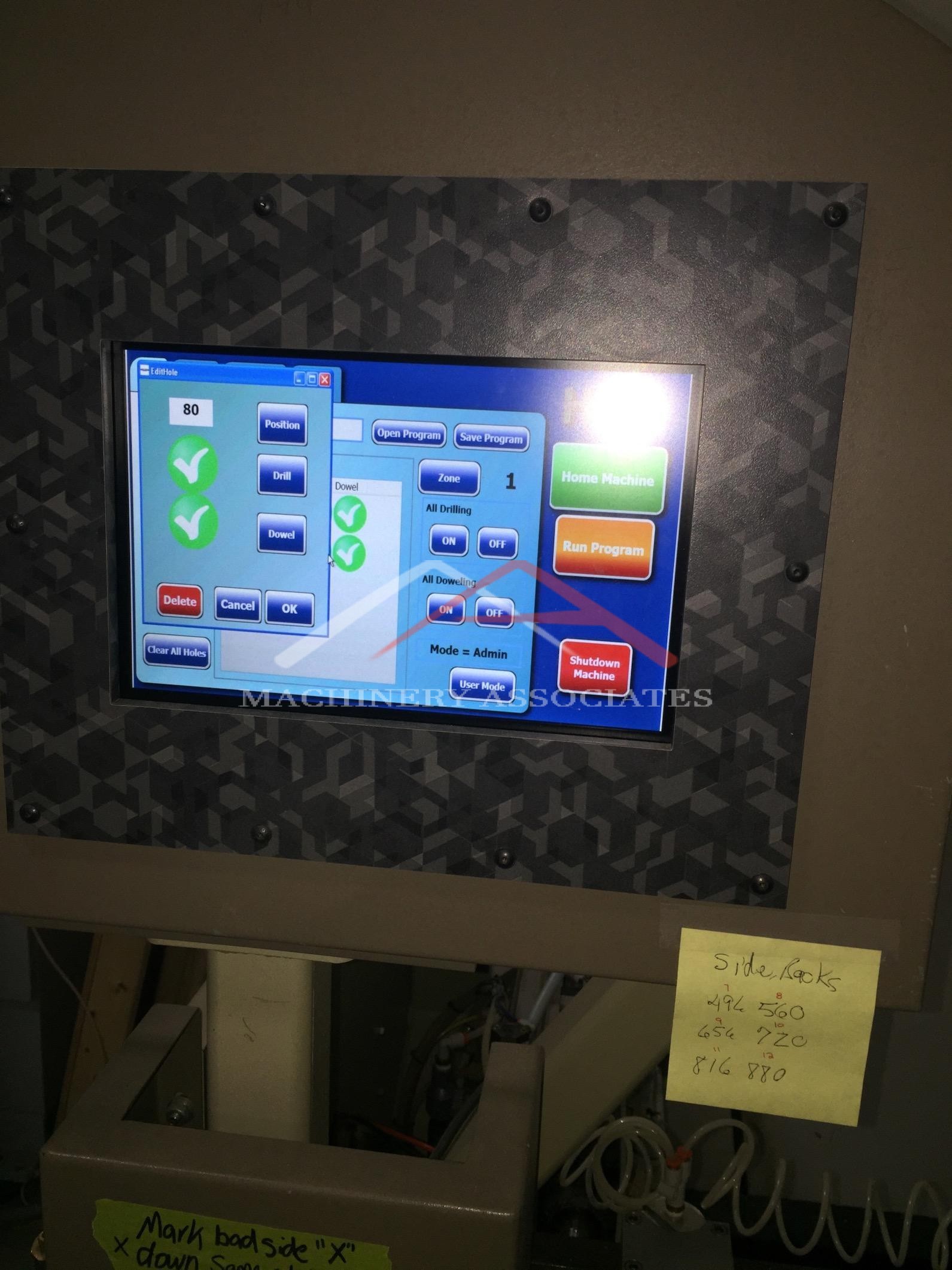Accusystems H49 CNC drill and dowel machine