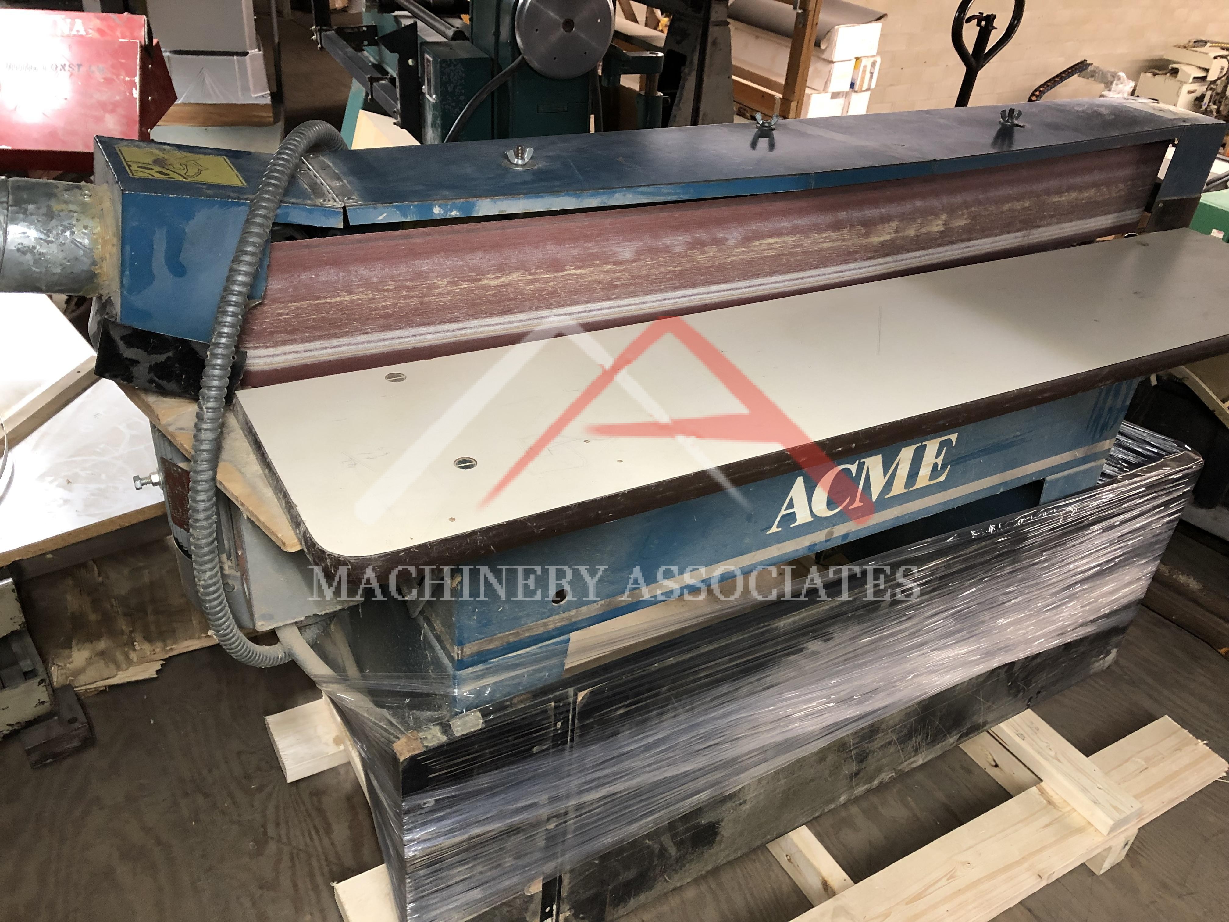 Acme Double Sided Edge Sander 