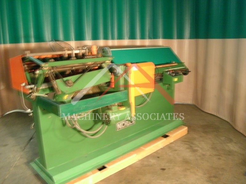 Used Nichols Automatic Cleat Block Machine