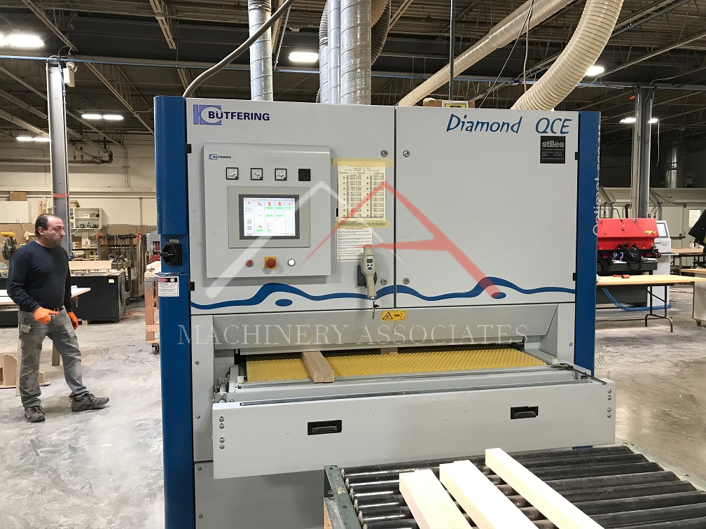 Butfering Optimat SCO 313/Q!E Wide Belt Finish Sander 