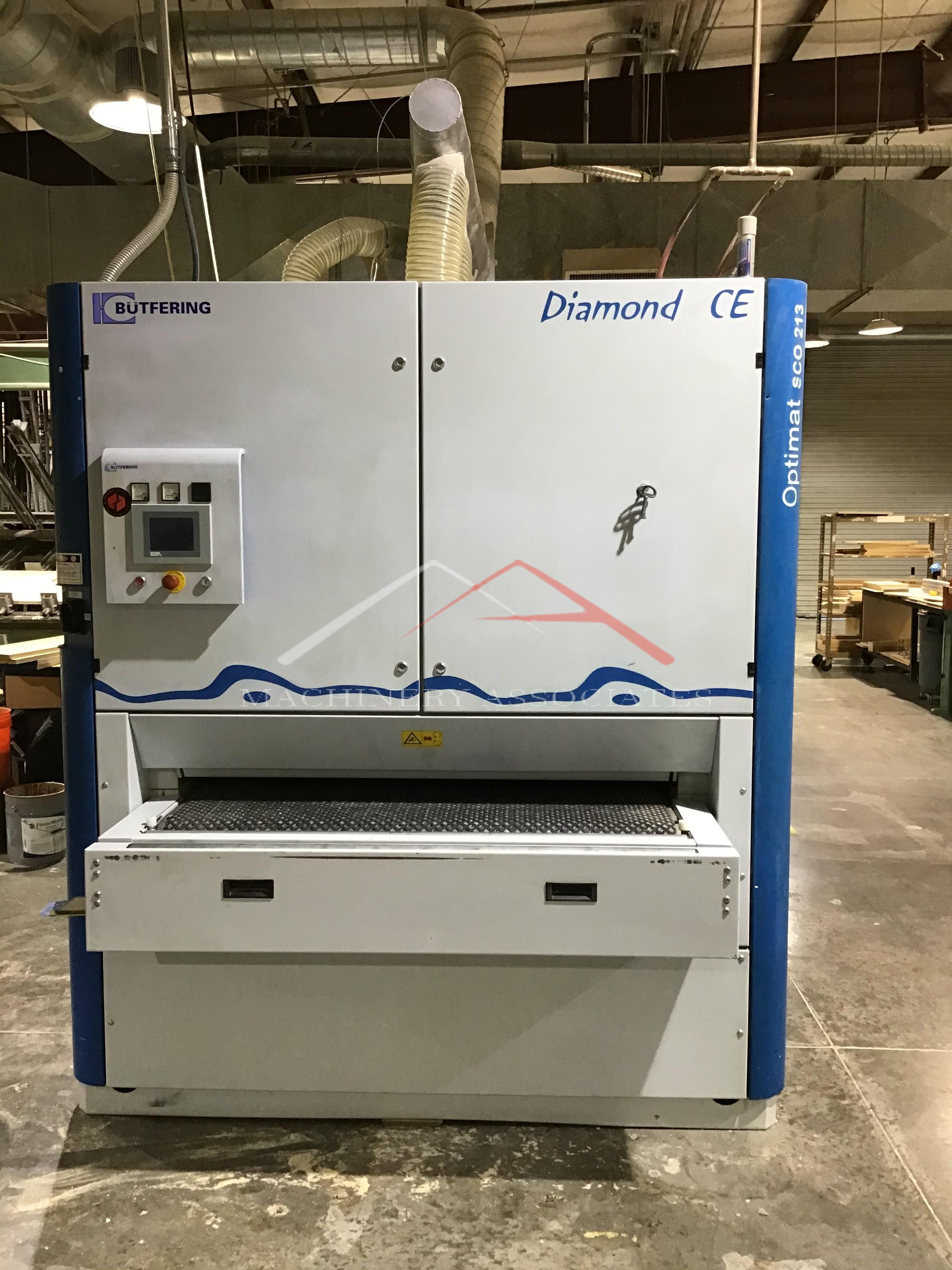 Butfering CE SCO213 Diamond 2-head Wide Belt Sander Butfering CE SCO213 Diamond 2-head Wide Belt Sander