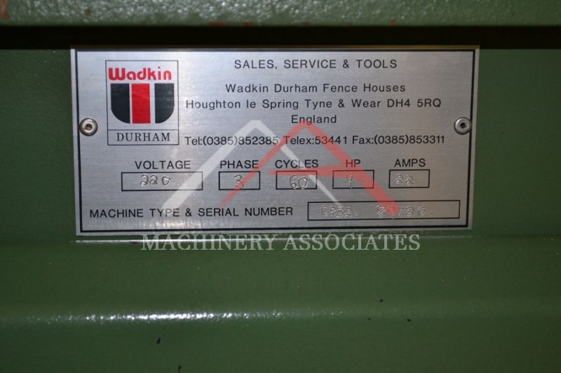 Wadkin CP32 Sliding Table Panel Saw with Scoring Blade