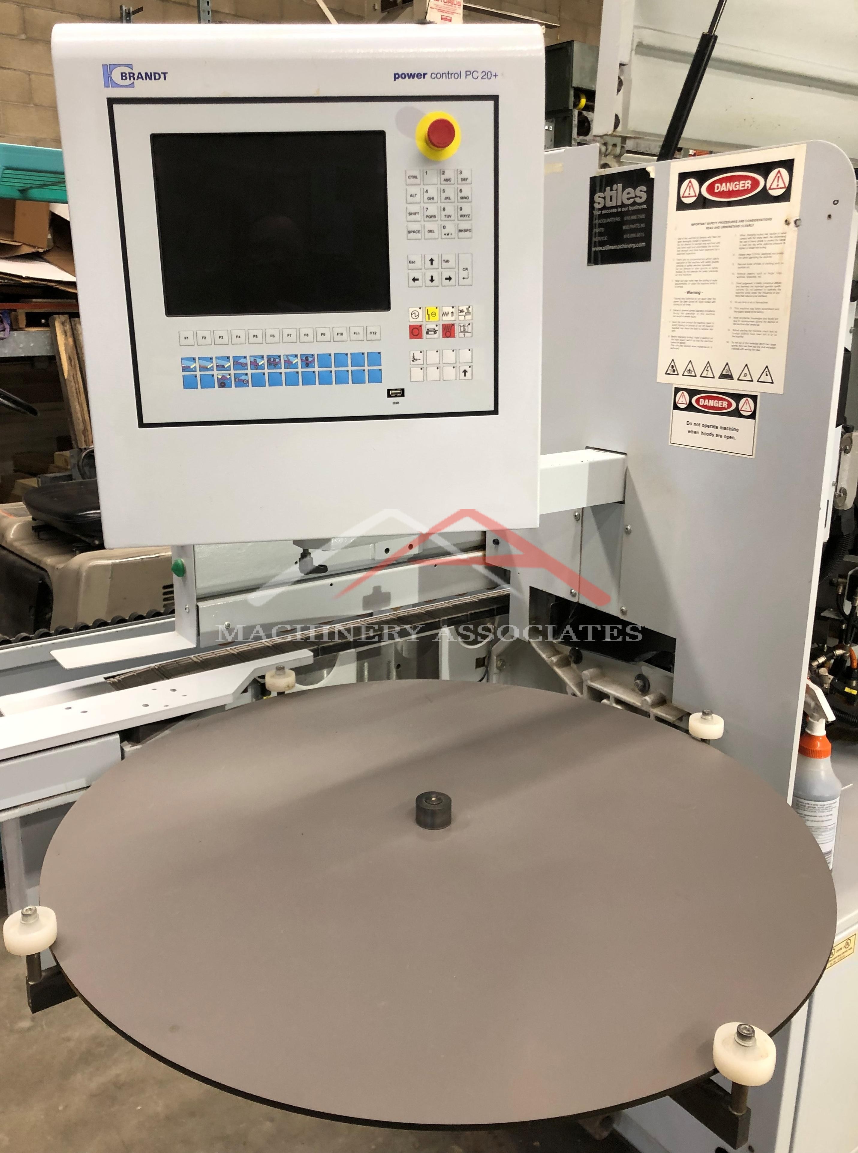 BRANDT OPTIMAT KDN 650 EDGEBANDER with return