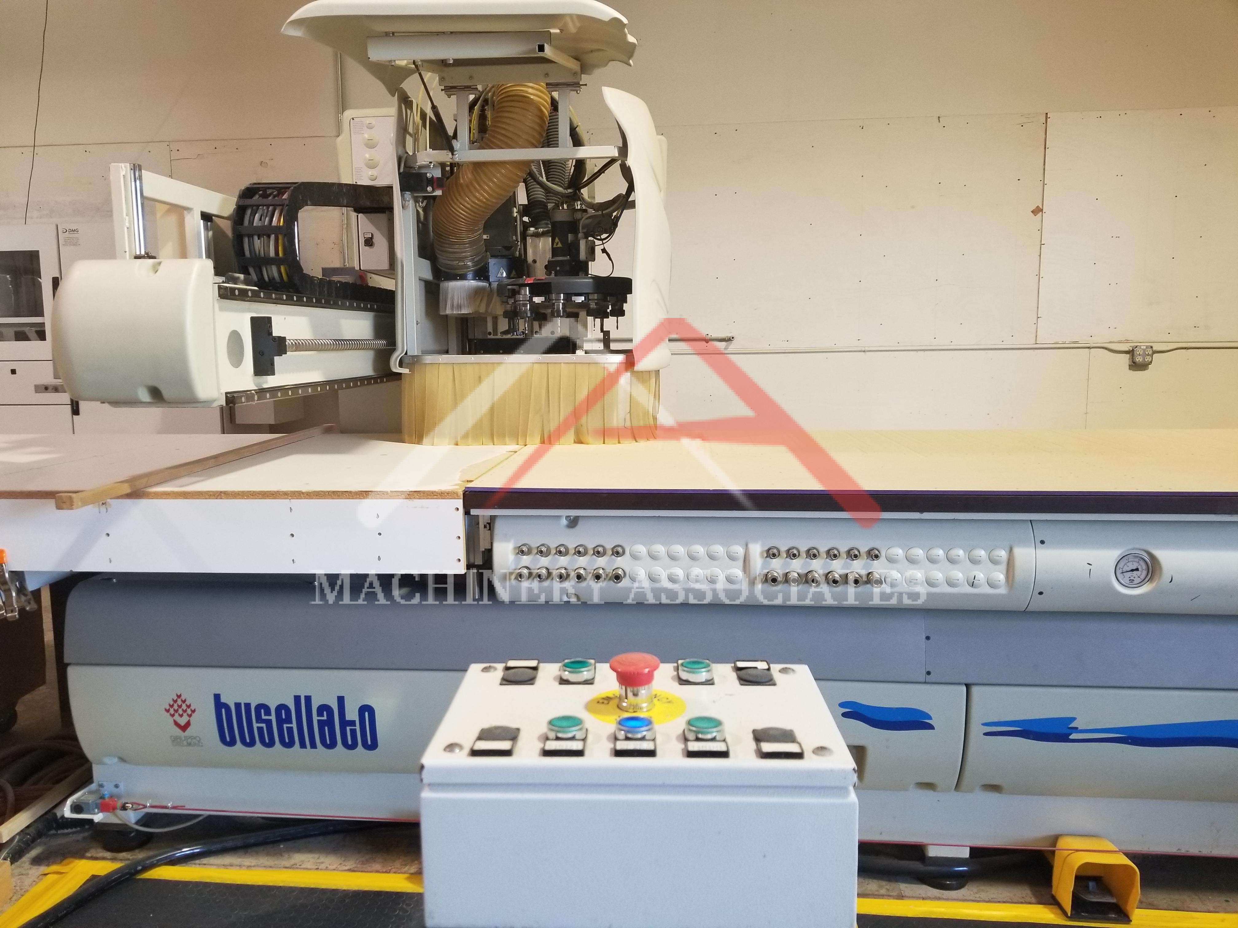 BUSELLATO JET 3006 4X10 ROUTER WITH RAKE