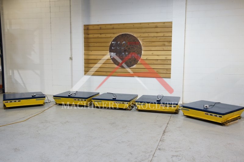 CLEAN SOUTHWORTH LS4-36 LIFT TABLES