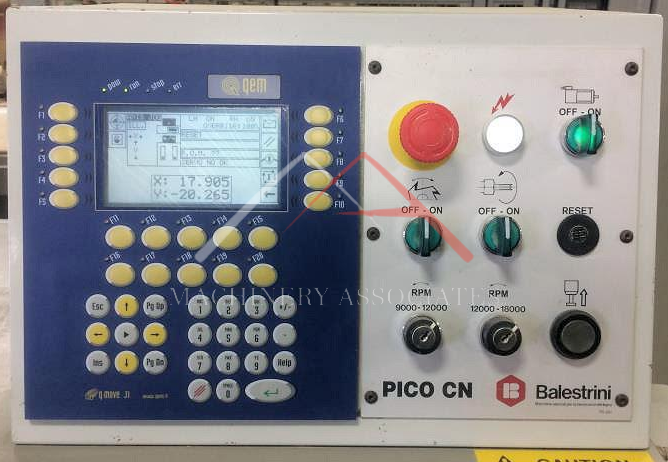 BALESTRINI PICO MD-2 CNC MORTISE AND TENON CUTTER