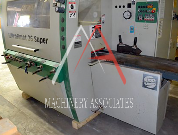 WEINIG PROFIMAT 26S THROUGH FEED MOULDER
