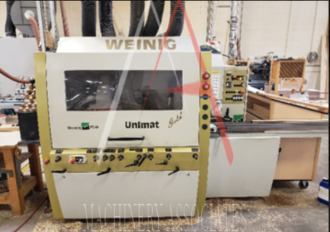 WEINIG UNIMAT GOLDR960C THROUGH Feed Moulder and Grinder Package WEINIG UNIMAT GOLDR960C THROUGH Feed Moulder and Grinder Package