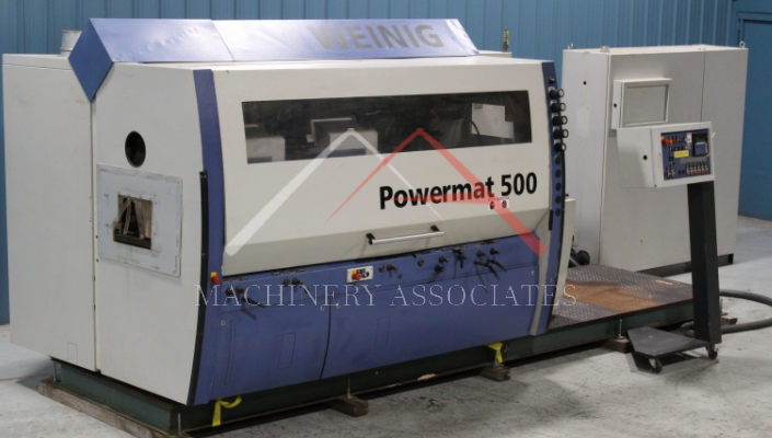 WEINIG POWERMAT 500/018 12" THROUGH FEED MOULDER