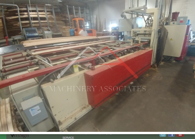 RAIMANN KR310 US BV 2M WITH VALU-RIP IV INFEED --MULTIBLADE GANG RIP SAW RAIMANN KR310 US BV 2M WITH VALU-RIP IV INFEED --MULTIBLADE GANG RIP SAW