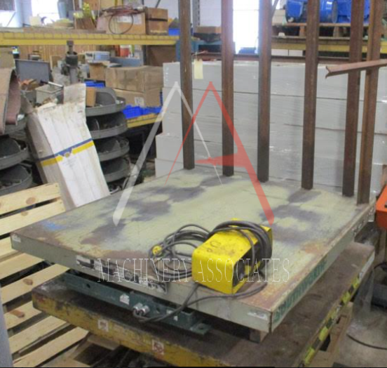 SOUTHWORTH 2,000 LB, 4' x 4' SCISSOR-LIFT