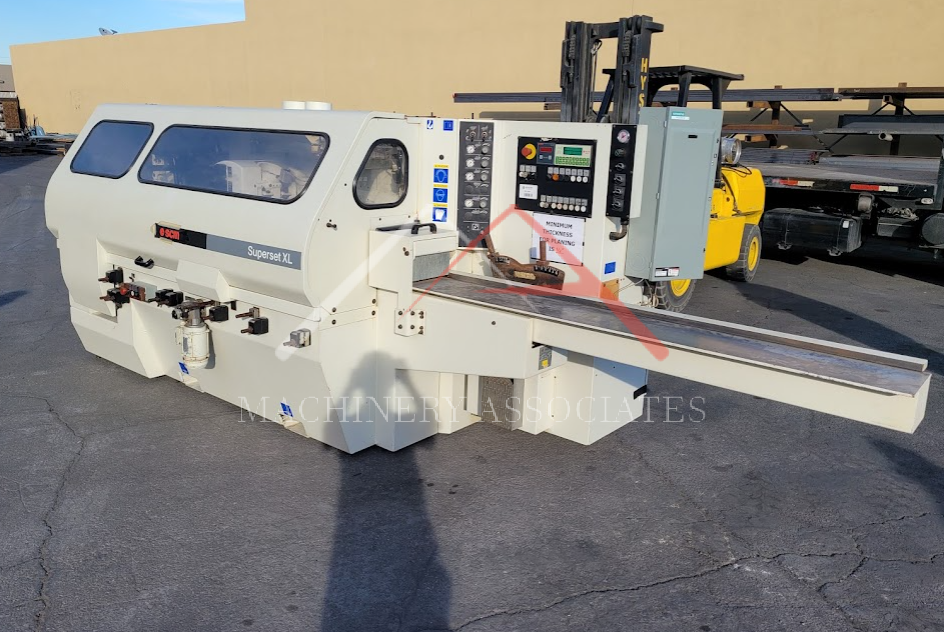 SCMI SUPERSET 23 XL W/UNIVERSAL THROUGH FEED MOULDER