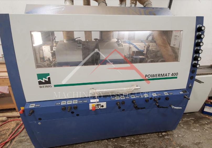 WEINIG POWERMAT 400/018 MOULDER THROUGH FEED