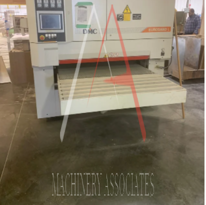 DMC EUROSAND L53 WIDE BELT SANDER 3 HEAD