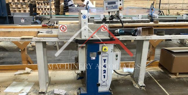 OMGA T421 PUSH FEED OPTIMIZING SAW 