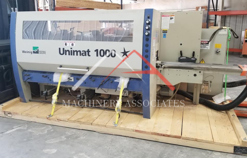 WEINIG UNIMAT 1000018 THROUGH FEED MOULDER