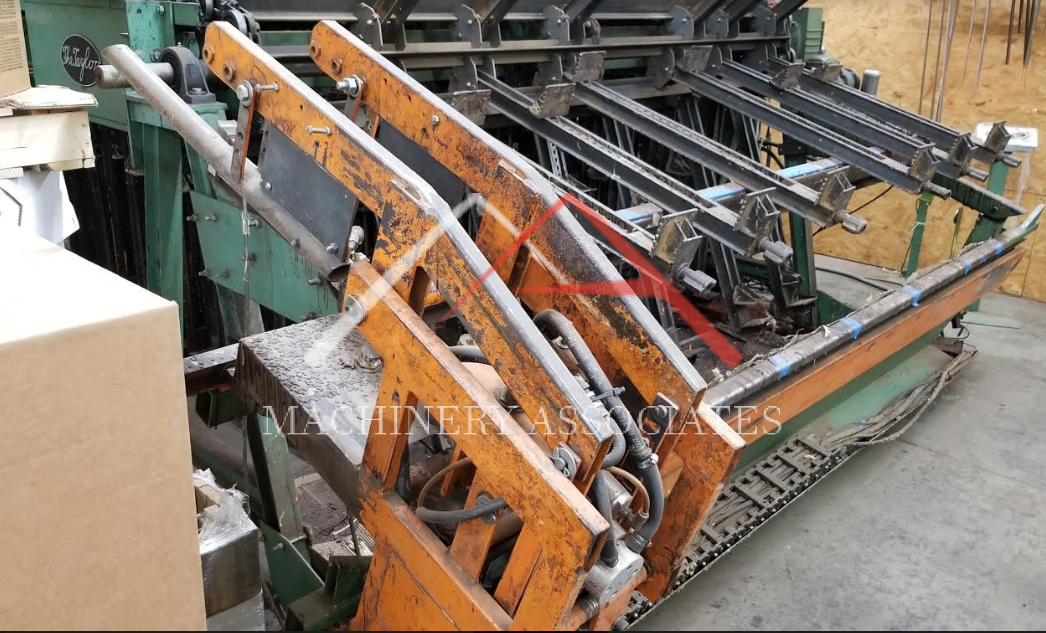 TAYLOR 8.56 ROTARY CLAMP CARRIER WITH GLUE APPLICATOR