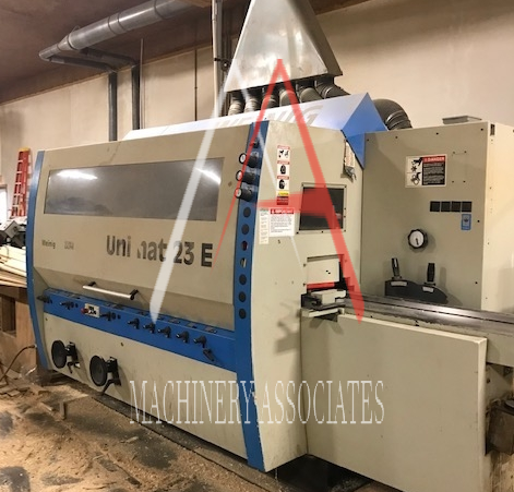 WEINIG UNIMAT 23E THROUGH FEED MOULDER