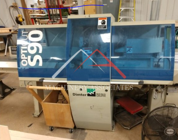 DIMTER OPTICUT S 90 SPEED OPTIMIZING SAW PUSH FEED