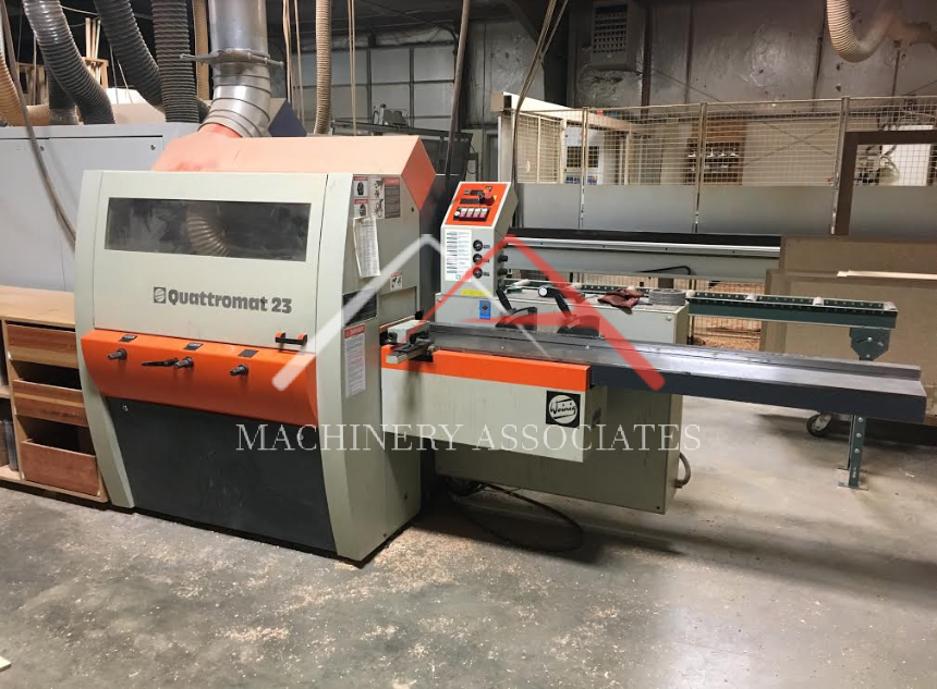 WEINIG QUATTROMAT 23P THROUGH FEED MOULDER WEINIG QUATTROMAT 23P THROUGH FEED MOULDER