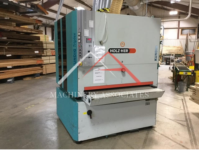 KUNDIG TRIPLEX 53 RRC WIDE BELT SANDER 3 HEAD KUNDIG TRIPLEX 53 RRC WIDE BELT SANDER 3 HEAD