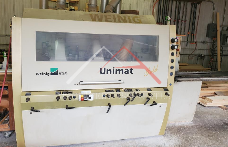 WEINIG UNIMAT GOLD 6 HEAD MOULDER FEED THROUGH
