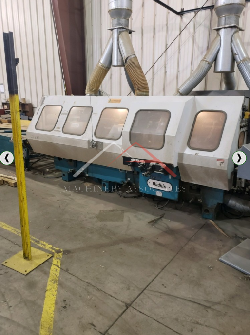 WADKIN XE220 MOULDER PACKAGE WITH GRINDER AND FEED TABLES