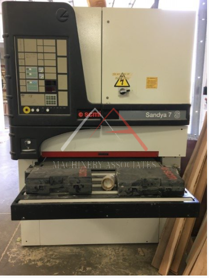 SCMI SANDYA 7 WIDE BELT SANDER MULTIHEAD SCMI SANDYA 7 WIDE BELT SANDER MULTIHEAD