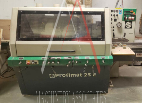 WEINIG PROFIMAT 23E/001 MOULDER THROUGH FEED