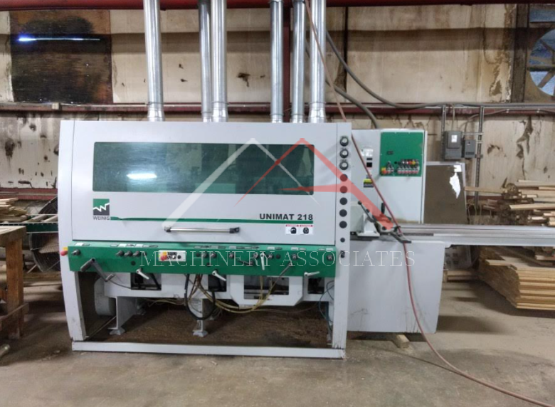 WEINIG UNIMAT 218/002 THROUGH FEED MOULDER