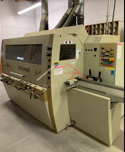 WEINIG UNIMAT GOLD/002 THROUGH FEED MOULDER PACKAGE