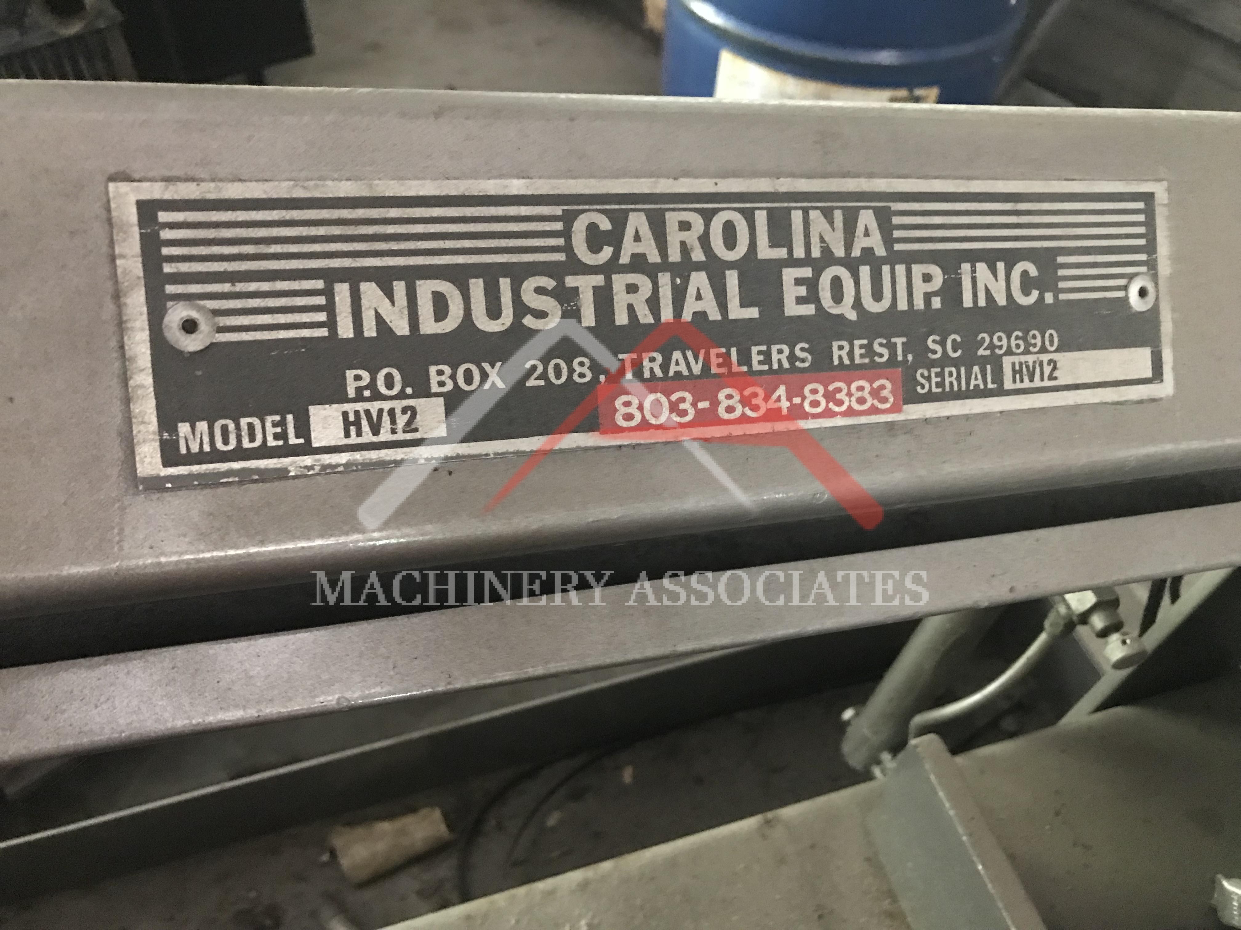 Carolina HV12 Horizontal BandSaw