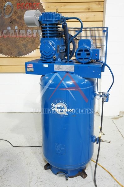 2004 QUINCY COMPRESSOR MODEL QT-5 w/ PNEUMATECH AIR DRYER 