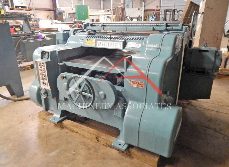 USED WHITNEY  S970  TOP AND BOTTOM PLANER