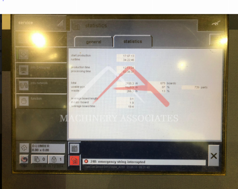 DIMTER S 50 OPTIMIZING PUSH FEED SAW