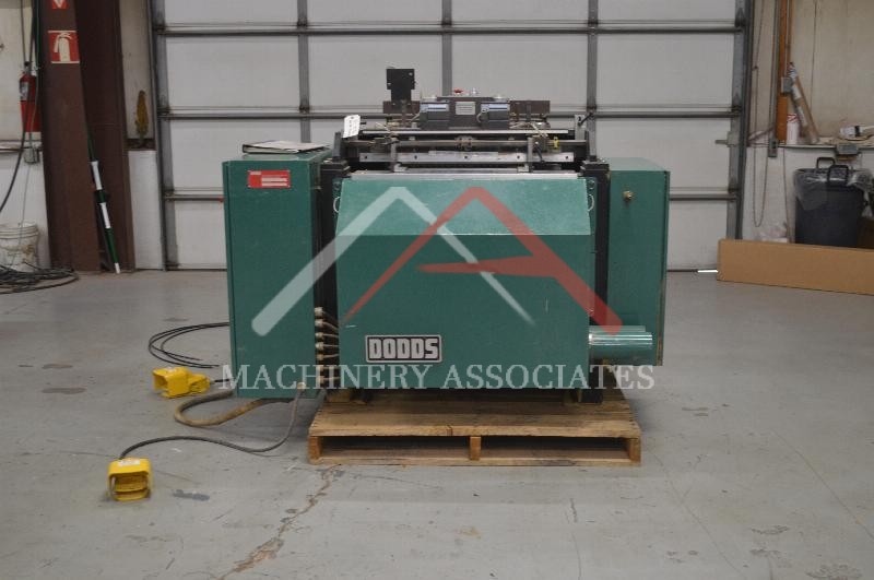 DODDS SE2000 AUTOMATIC SINGLE END DOVETAILER