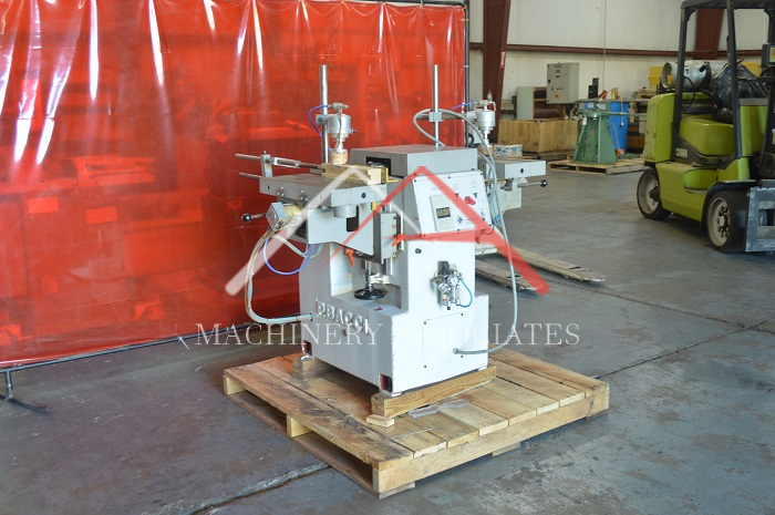 Bacci MOD Twin Table Oscillating Mortising Machine